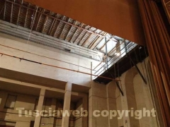 Lavori in corso al teatro Unione