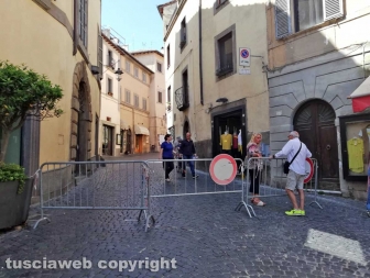 Lavori in via san Lorenzo