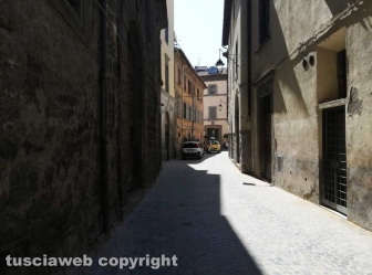 Lavori in via san Lorenzo