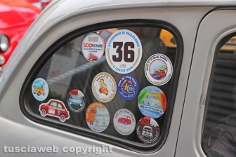 Viterbo - 25esima edizione del meeting nazionale Fiat 500 e derivate Città di Viterbo