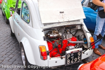 Viterbo - 25esima edizione del meeting nazionale Fiat 500 e derivate Città di Viterbo