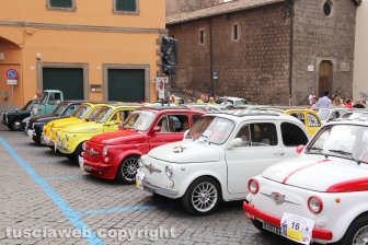 Viterbo - 25esima edizione del meeting nazionale Fiat 500 e derivate Città di Viterbo