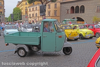Viterbo - 25esima edizione del meeting nazionale Fiat 500 e derivate Città di Viterbo