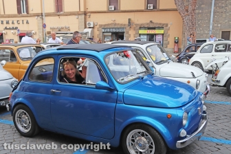 Viterbo - 25esima edizione del meeting nazionale Fiat 500 e derivate Città di Viterbo