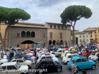 Viterbo - 25esima edizione del meeting nazionale Fiat 500 e derivate Città di Viterbo