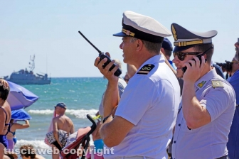 Le acrobazie in volo dell'Air Show