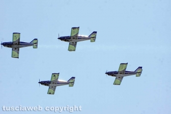 Le acrobazie in volo dell'Air Show