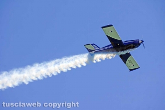 Le acrobazie in volo dell'Air Show