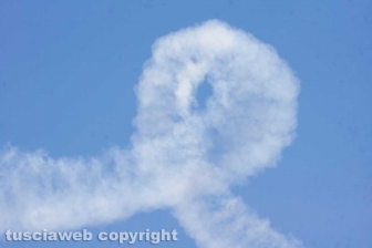 Le acrobazie in volo dell'Air Show