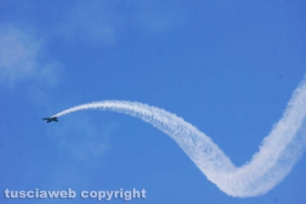 Le acrobazie in volo dell'Air Show