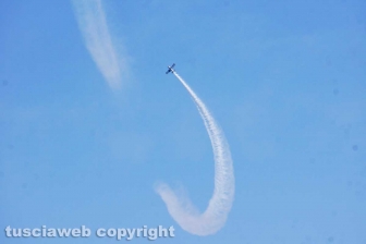 Le acrobazie in volo dell'Air Show