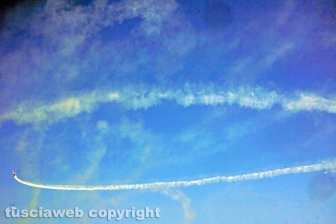Le acrobazie in volo dell'Air Show