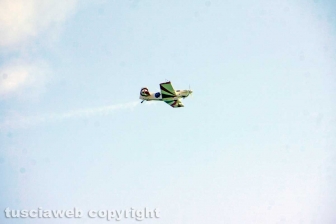 Le acrobazie in volo dell'Air Show