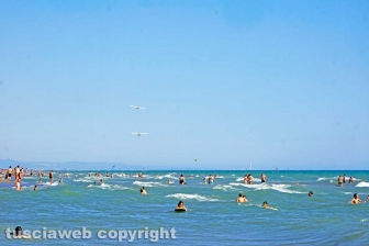 Le acrobazie in volo dell'Air Show