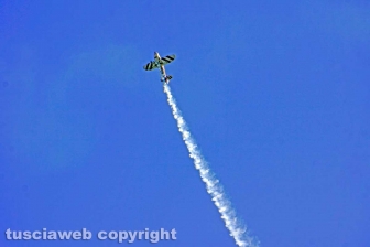 Le acrobazie in volo dell'Air Show