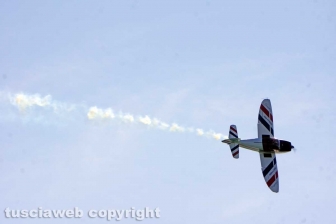 Le acrobazie in volo dell'Air Show
