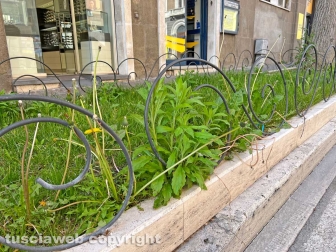 Le aiuole di via Marconi