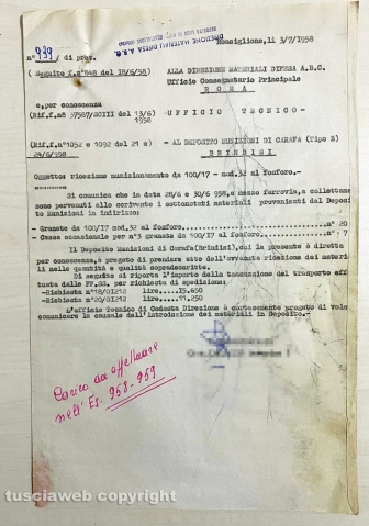 Le bombe al fosforo della Chemical city, i documenti militari