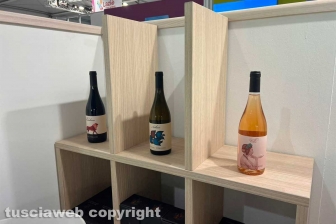Verona - Vinitaly 2023 - Lo stand della cantina Muscari Tomajoli