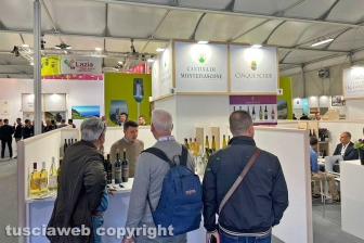 Verona - Vinitaly 2023 - Lo stand della Cantina di Montefiascone