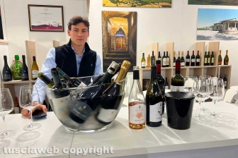 Verona - Vinitaly 2023 - Emanuele Leonardi dell'Antica cantina Leonardi