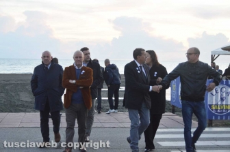 Tarquinia - Festa dei dieci anni della Lega - Il prefetto Giovanni Bruno