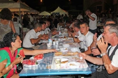 Le cene in piazza dei Facchini