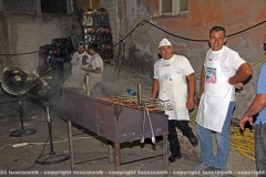 Santa Rosa - Le cene in piazza dei facchini