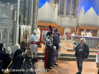 Viterbo - Dies natalis di santa Rosa - Le clarisse