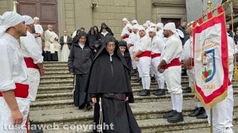 Viterbo - Dies natalis di santa Rosa - Le clarisse