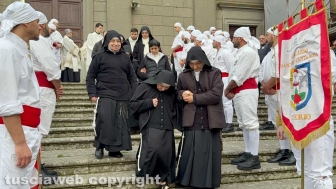 Viterbo - Dies natalis di santa Rosa - Le clarisse