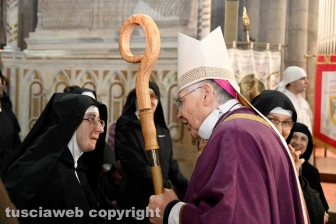 Viterbo - Dies natalis di santa Rosa - Le clarisse