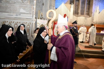 Viterbo - Dies natalis di santa Rosa - Le clarisse