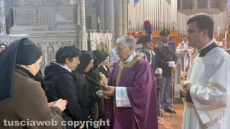 Viterbo - Dies natalis di santa Rosa - Le clarisse