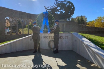 Viterbo - Le commemorazioni dell'Aves