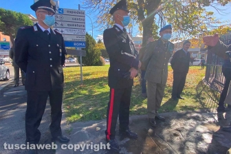 Viterbo - Le commemorazioni dell'Aves