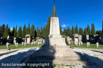Viterbo - Le commemorazioni dell'Aves