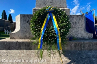 Viterbo - Le commemorazioni dell'Aves