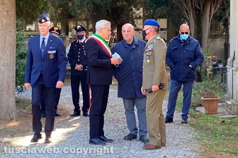 Viterbo - Le commemorazioni dell'Aves