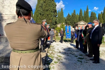 Viterbo - Le commemorazioni dell'Aves