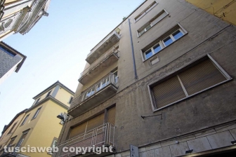 Le facciate della città