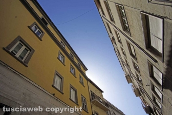 Le facciate della città
