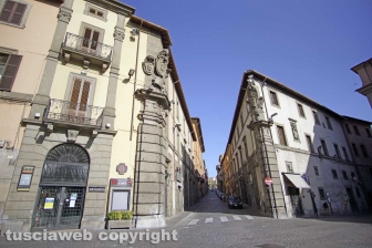 Le facciate della città