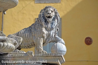 Viterbo - La fontana di piazza delle erbe