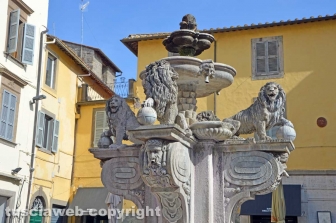Viterbo - Le fontane del centro storico