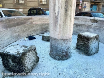 Viterbo - La fontana di piazza Dante