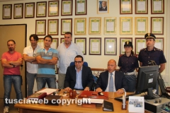 La conferenza stampa per illustrare i dettagli dell\'operazione