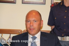 Il capo della squadra mobile Fabio Zampaglione