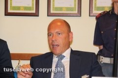 Il capo della squadra mobile Fabio Zampaglione