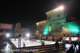 Le luci di Natale nel centro storico
